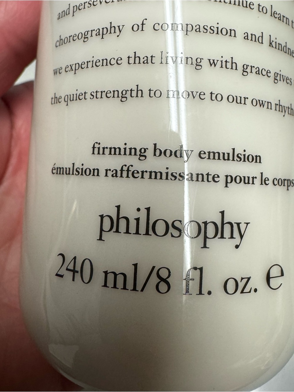 Philosophy Amazing Grace Ballet Rose Body Emulsion Lotion 8 oz - Picture 2 of 4